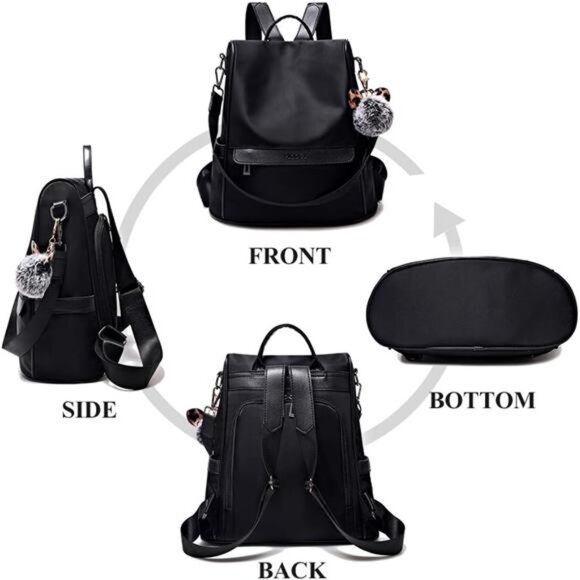 Backpack Purse for Women Anti theft Bookbag Purse Lightweight Shoulder Bag main image 6